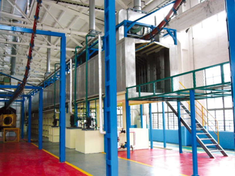 涂装生产线中大型设备如何操作？